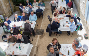 Réception du club de bridge de St PALAIS